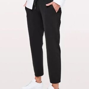 lululemon on the fly black pants